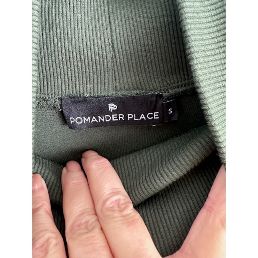 Tuckernuck Pomander Place Porter Dress Forest Green Small - Picture 8 of 10